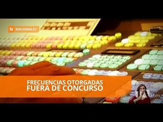 Download Video: Arcotel entregó frecuencias fuera de concurso a un mismo concesionario - Teleamazonas