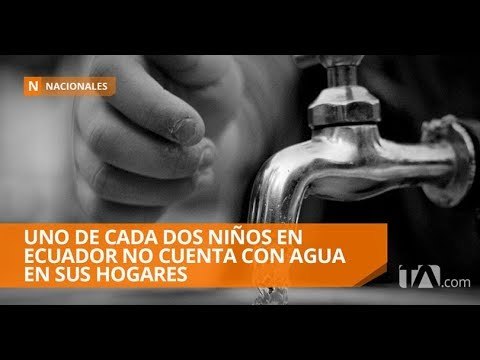 Unicef: niños del Ecuador no tienen acceso pleno al agua - Teleamazonas