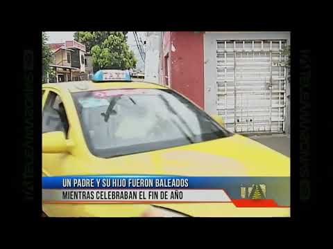 Un padre y su hijo fueron baleados mientras celebraban fin de año