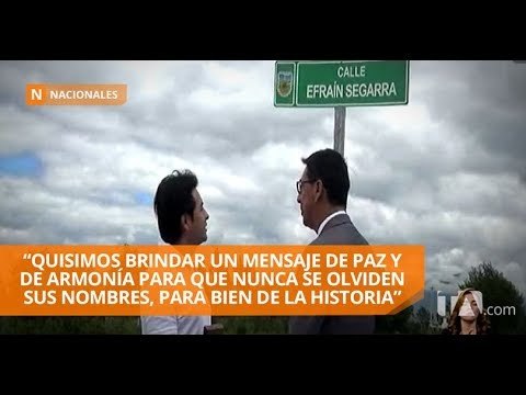 Calles ahora llevan el nombre de militares y de equipo de El Comercio - Teleamazonas