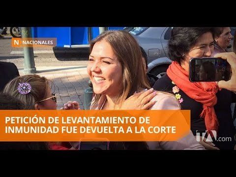 Devuelven a la Corte la petición de levantar la inmunidad a Vicuña - Teleamazonas