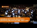 Asamblea ratifica pago a maestros jubilados - Teleamazonas