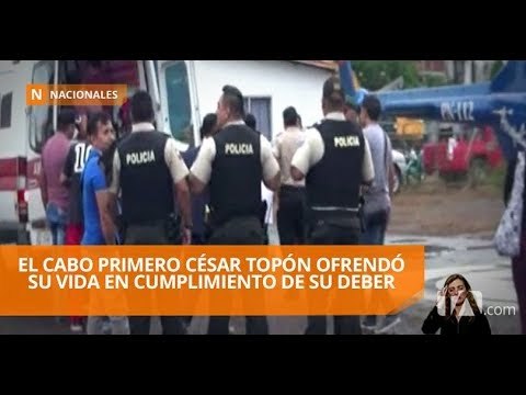 Agentes de la unidad antinarcóticos fueron emboscados con armas de fuego - Teleamazonas