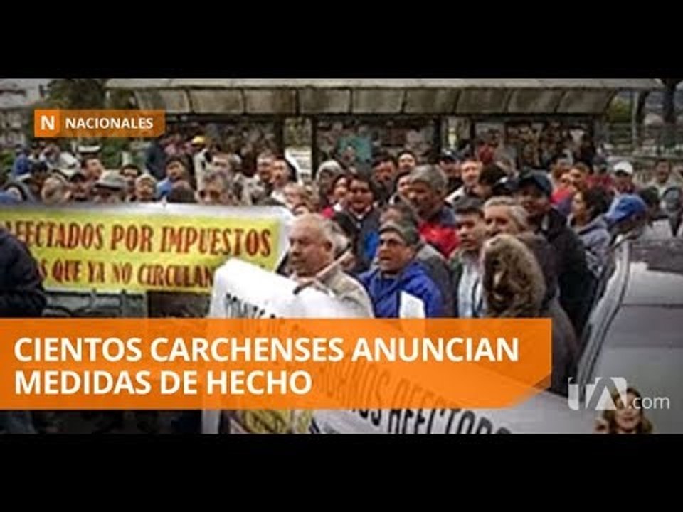 Protestas por el cobro de deudas calificadas como inexistentes - Teleamazonas