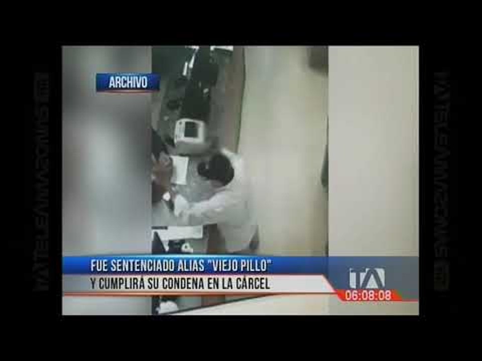 Alias "viejo pillo" fue sentenciado y cumplirá condena en la cárcel
