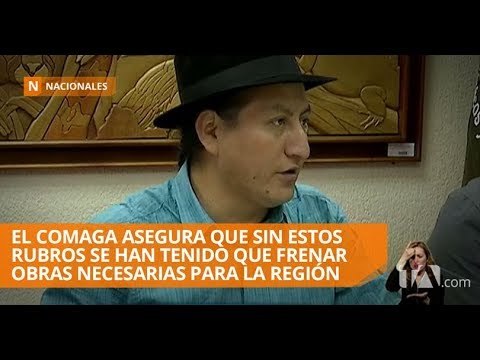 El COMAGA exige que el gobierno les cancele los valores pendientes - Teleamazonas