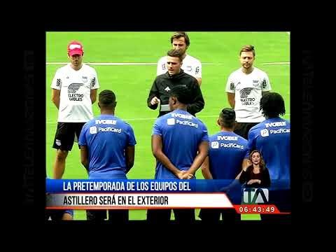 Barcelona y Emelec hacen pretemporada en el exterior