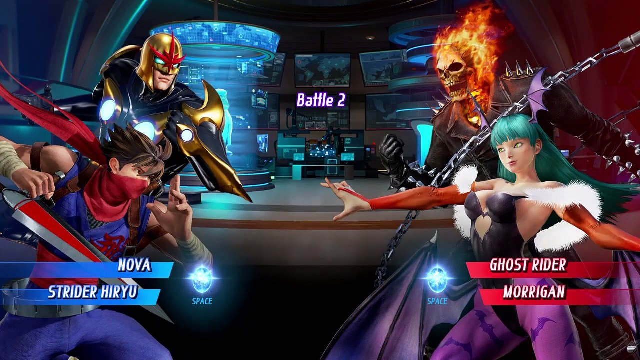 No talking while playing Marvel VS. Capcom Infinite