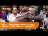 El presidente Lenín Moreno se reunió con jubilados - Teleamazonas