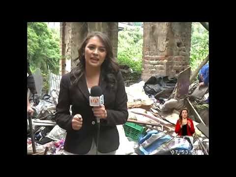 La policía desalojó a 12 indigentes que pernoctaban en el Machángara -Teleamazonas