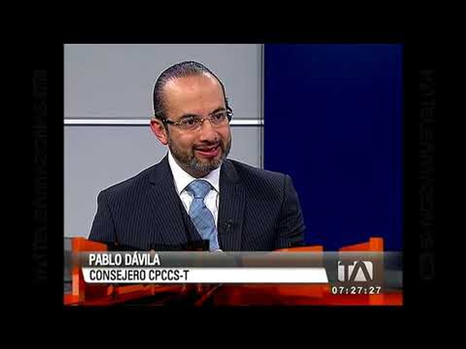 Entrevista a Pablo Dávila, Consejero del CPCCST