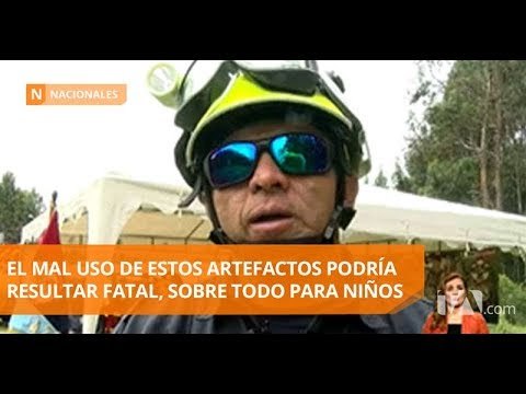 Destruyen material pirotécnico decomisado el mes anterior - Teleamazonas