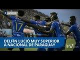 TeleamazonasDelfín golea a Nacional en su debut en la Copa Libertadores 2019 -