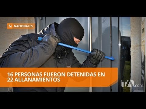 Capturada banda que robo un millón de dólares en banco - Teleamazonas