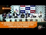Cinco candidatos a la prefectura de Pichincha participaron en un debate - Teleamazonas