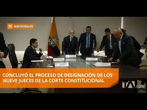El CPCCS-T terminó el proceso de designación de jueces de la CC - Teleamazonas