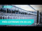 Frío polar azota a Estados Unidos - Teleamazonas