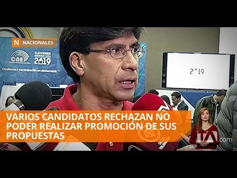 El CNE socializó el reglamento para la campaña de postulantes - Teleamazonas