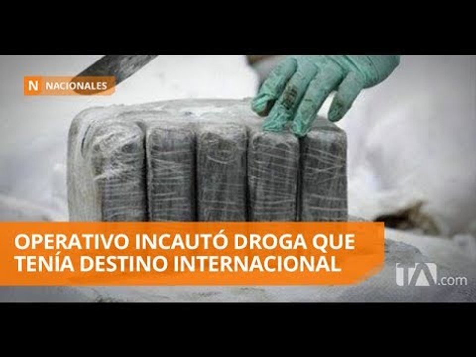 Una tonelada de droga, incautada en Operativo Eclipse - Teleamazonas