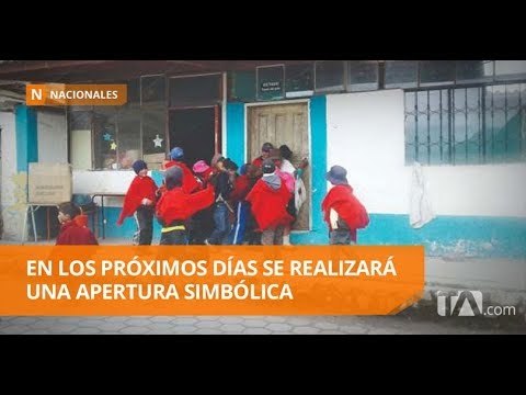 El Gobierno aspira a reabrir mil escuelas comunitarias en 2019 - Teleamazonas