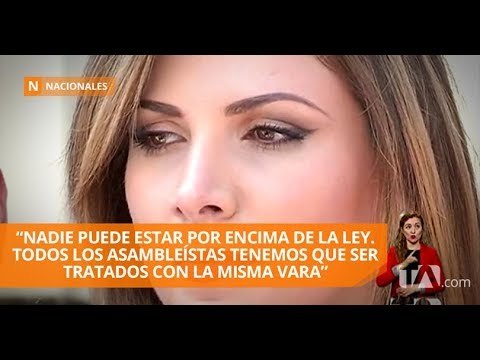 Pleno de la AN no fue convocado para tratar el informe de Ana Galarza - Teleamazonas