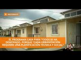 Presidente Moreno entregó 678 viviendas en plan Casa Para Todos  - Teleamazonas