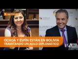 Carlos Ochoa y Sofía Espín están en Bolivia - Teleamazonas