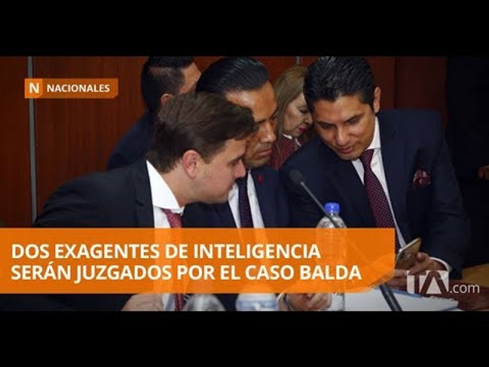 Inicia audiencia de juzgamiento de dos procesados por caso Balda - Teleamazonas
