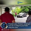 Didampingi Ibu Negara, Joko Widodo Jenguk Cucu ke-15 Jusuf Kalla
