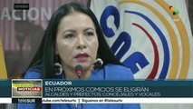 Inicia campaña electoral en Ecuador de cara a las seccionales