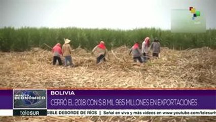 Bolivia cierra 2018 con 8 mil 965 millones en exportaciones