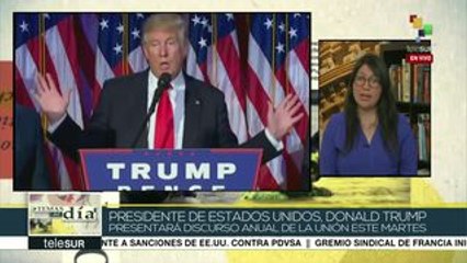 Expectativa en EEUU ante discurso de Trump sobre estado de la unión