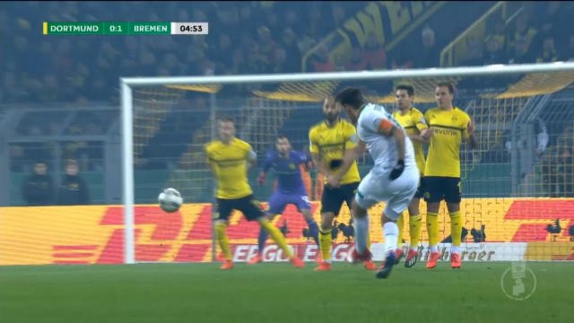 كرة قدم: كأس ألمانيا: بريمن يخرج دورتموند من كأس ألمانيا