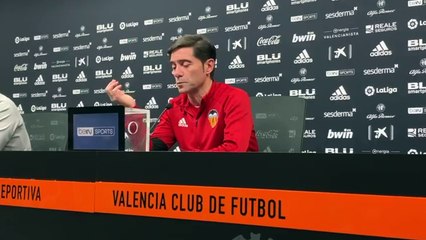 Marcelino da Pistas del Once del Valencia Contra el Betis