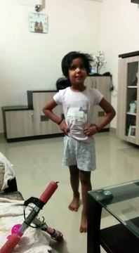 dubai little sister dancing and sharing with ARTV!