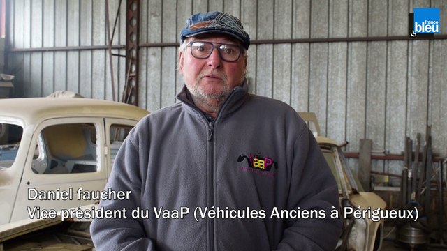 Daniel faucher, Vice-président du VaaP (Véhicules anciens à Périgueux)