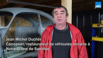 Jean Michel Duchèr , carrossier/restaurateur de véhicules anciens à Notre Dame de Sanilhac