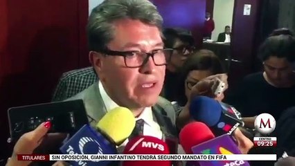 Monreal urge a Fiscalía investigar 'huachicoleo' de Hidrosina y Tecpex