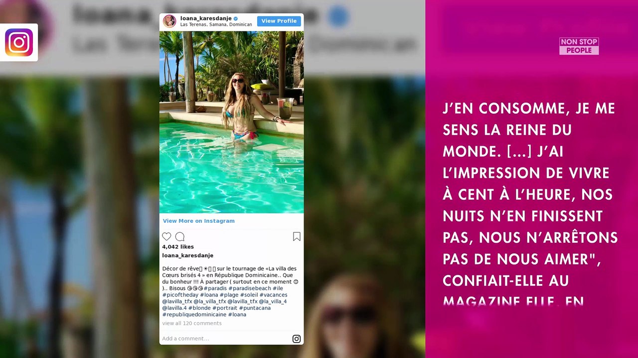 Loana : alcool, drogue… elle se confie sur ses anciennes addictions