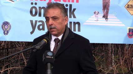 'Öncelik hayatın, öncelik yayanın' kampanyası - KONYA