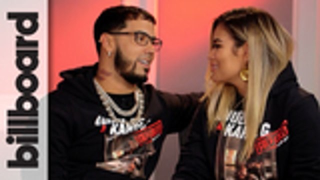 Anuel AA & Karol G Talk Touring Together, Their First Kiss On Stage & More | Billboard