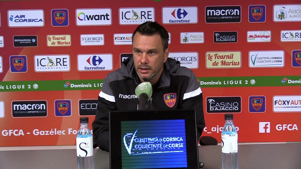 Vidéo - le point presse du coach avant le déplacement au Red Star
