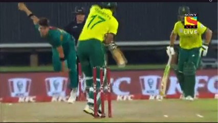 Shaheed Shah takes 1st wicket