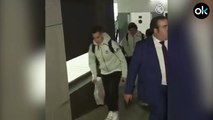 El Real Madrid sale del hotel para el clásico