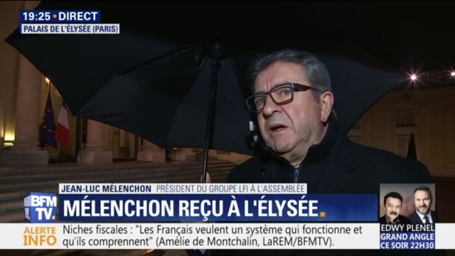 Jean-Luc Mélenchon (LFI) s'apprête à rencontrer Macron: Je vais essayer lui faire prendre conscience de la gravité de la situation dans le pays