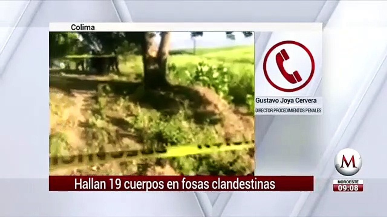 Fosas clandestinas en Colima, Gustavo Joya Cervera
