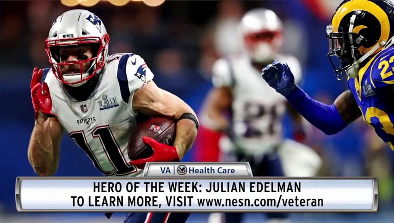 VA Hero Of The Week: Julian Edelman Wins Super Bowl LIII MVP Award