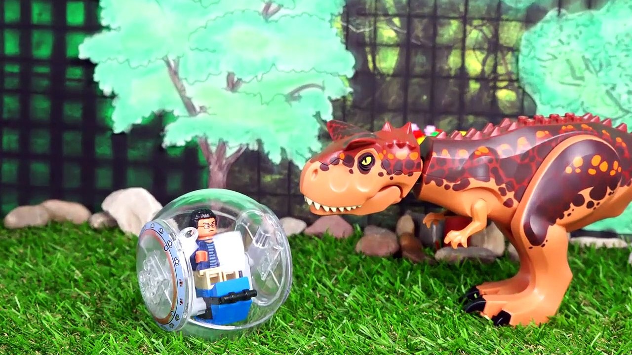 Jurassic Park Lego Dinosaurs by kids video official