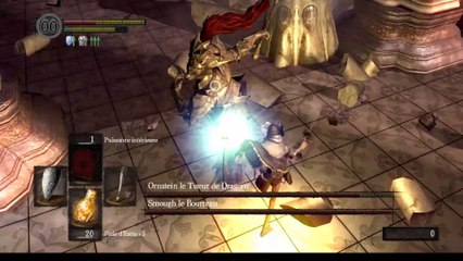 [Dark Souls] [Run lvl 1 + NG] Fail vs Smough et Ornstein 3