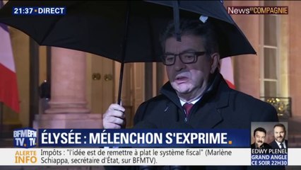 Jean-Luc Mélenchon sur son entretien avec Emmanuel Macron: "Je ne pense pas l'avoir convaincu"